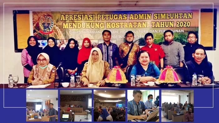 Kegiatan Apresiasi Petugas Simluhtan Gelombang I Provinsi Sulawesi Selatan
