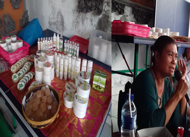 KWT NADI SARI BERINOVASI, MENGOLAH  VCO MENJADI ANEKA PRODUK  KECANTIKAN