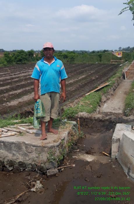 PEMBANGUNAN REHABILITASI JARINGAN IRIGASI TERSIER (JIT) DI KELOMPOK TANI SUMBER REJEKI I DESA BACEM KECAMATAN PONGGOK KABUPATEN BLITAR