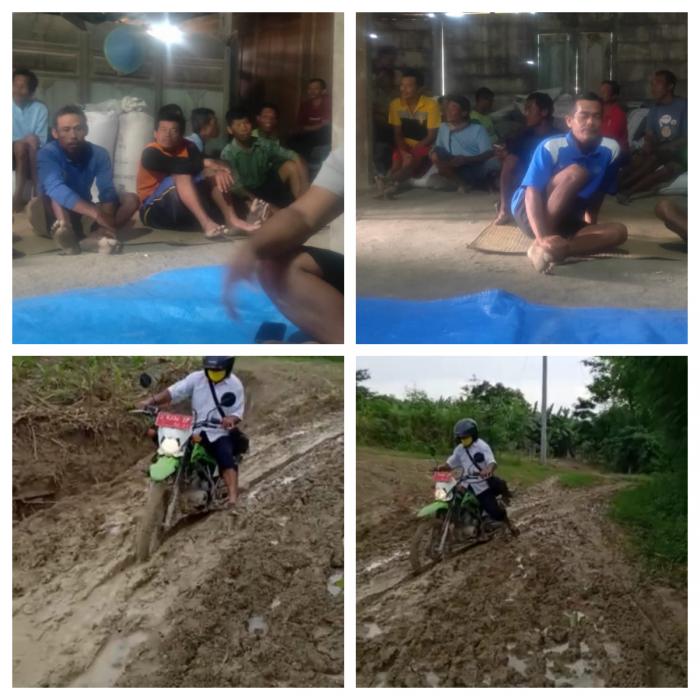 Semangat Penyuluh Pertanian Mendampingi Kegiatan  Laporan Pertanggungan Jawaban  Pengurus Poktan Bence Makmur