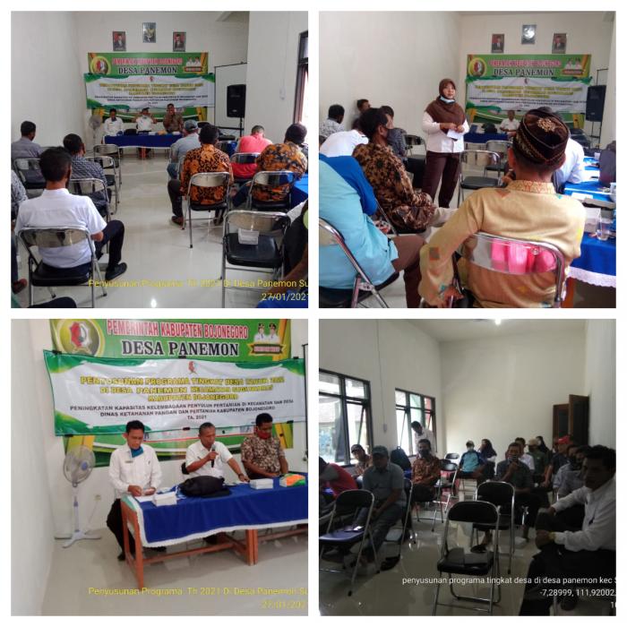 Penyusunan Programa Tingkat Desa di Desa Panemon Sugihwaras Kabupaten Bojonegoro