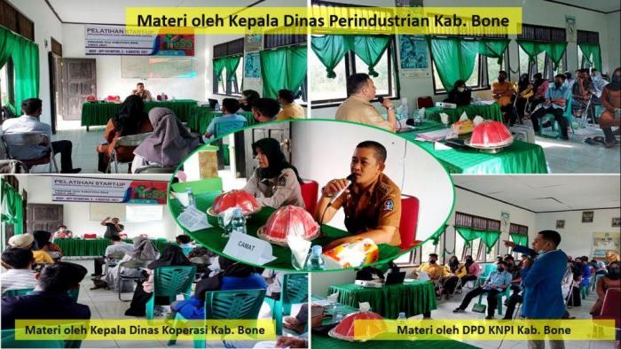 Pelatihan Start-up  Program Yess Bagi Petani Muda Milenial Patimpeng