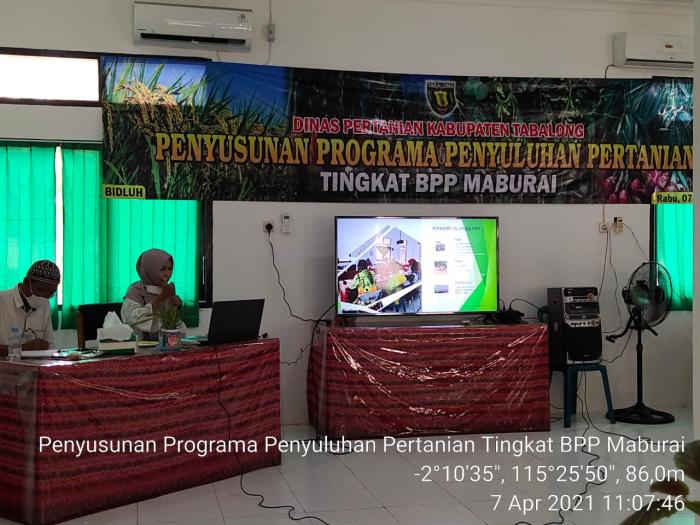 Penyusunan Programa Penyuluhan Tingkat BPP Maburai