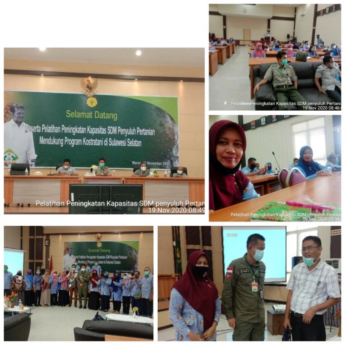 Peningkatan Kapasitas Sdm Penyuluh Pertanian Kab. Maros Dalam Mendukung Program Kostratani Di Sulawesi Selatan