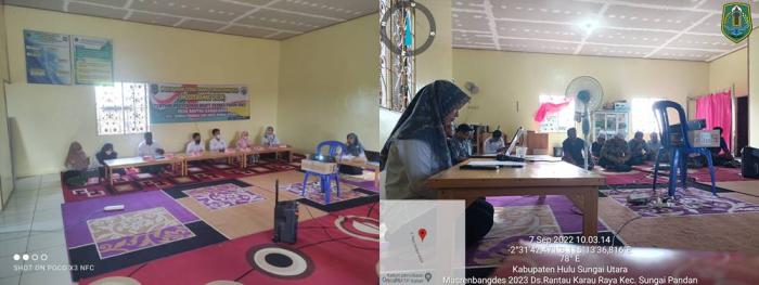 Musrenbang Desa Rantau Karau Raya Kec. Sungai Pandan Kabupaten HSU