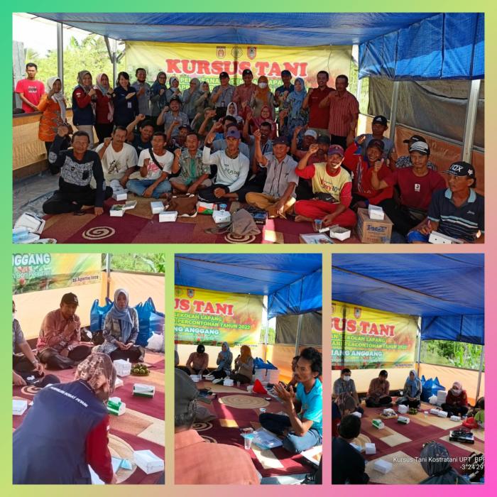 Kursus Tani Sesioan IV Kostratani UPT BPP Liang Anggang