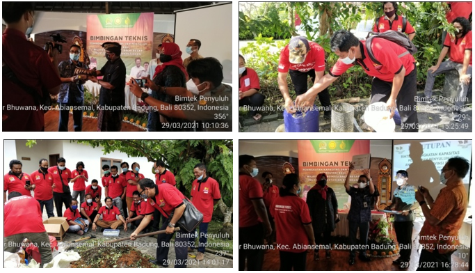 BIMTEK PENINGKATAN KAPASITAS PETANI DAN PENYULUH ANGKATAN V PROVINSI BALI