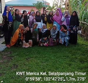 Rapat Kegiatan P2L Kelompok Tani Merica Kelurahan Selatpanjang Timur 