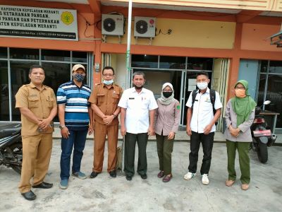 Kegiatan Kegiatan Penilaian Penyuluh, Petani, Gapoktan dan BPP Tingkat Provinsi Riau Tahun 2021