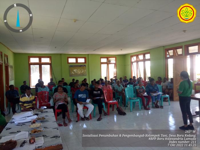 Penumbuhan, Pembinaan Dan Pengembangan Kelompok Tani