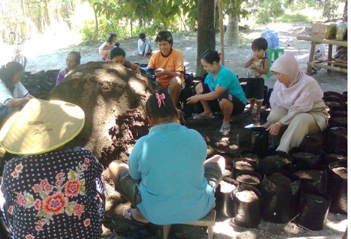 PERANAN WANITA TANI DALAM KETAHANAN PANGAN KELUARGA