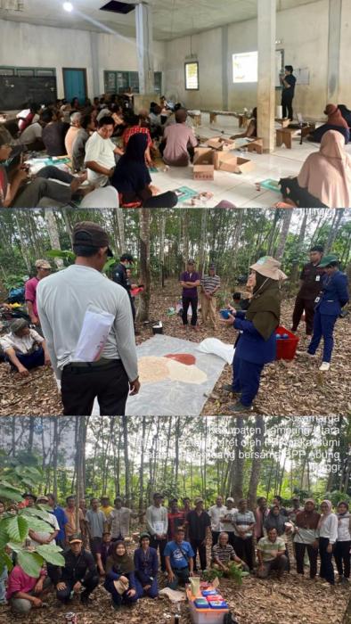 Penyuluhan Dan Pelatihan Petani Karet Oleh PTAneka Bumi Pratama Palembang Dengan BPP Kecamatan Abung Tinggi