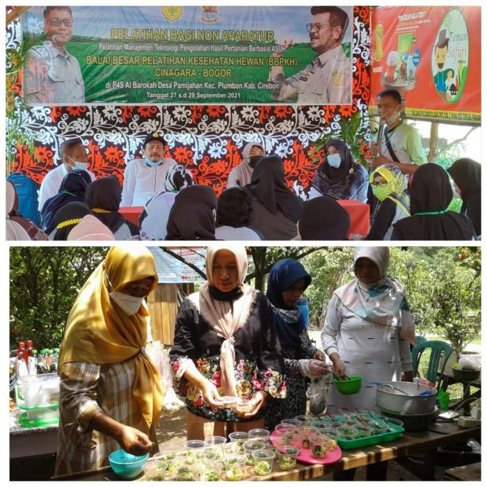 PELATIHAN  MANAJEMEN TEKNOLOGI PENGOLAHAN HASIL PERTANIAN BERBASIS ASUH BAGI NON APARATUR DI KABUPATEN CIREBON