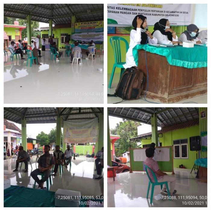 Penyusunan programa penyuluhan pertanian ds jumput kec sukosewu Tahun 2022