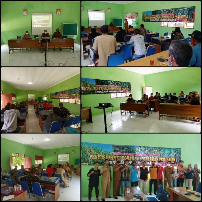 LOKAKARYA PENYUSUNAN PROGRAMA PENYULUHAN PERTANIAN TINGKAT BPP KEMBANG KUNING