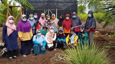 Sosialisasi Kegiatan P2L KWT Mekar Sari Indah Desa Wonosari