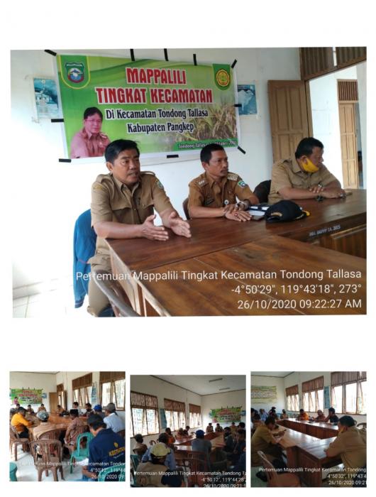 Musyawarah Tani Mappalili Tingkat Kecamatan Tondong Tallasa
