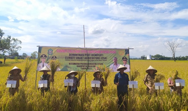 FFD Demplot CSA SIMURP Kab. Takalar : Kolaborasi untuk Meningkatkan Produktivitas Padi dan Menurunkan Laju Emisi Gas Rumah Kaca
