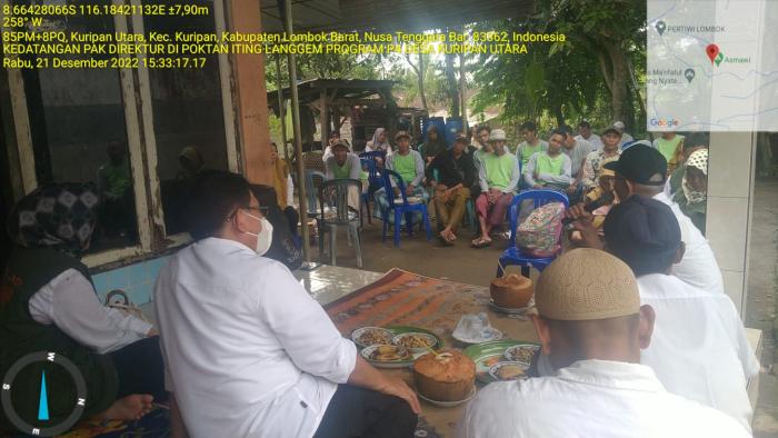 KUNJUNGAN  DIREKTORAT  JENDERAL  PERLINDUNGAN  TANAMAN  PANGAN KEMENTERIAN PERTANIAN 
