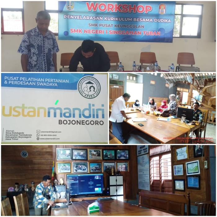 P4S USTAN MANDIRI Bojonegoro  MOU PKL Pelatihan  dan Trainig  dengan  SMK  Negri 1 Singgahan Tuban