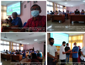 Sosialisasi Dan Penyerahan Kartu Peserta Program Bpjs Ketenagakerjaan