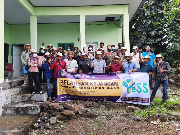 PELATIHAN KEUANGAN PROGRAM YESS KABUPATEN BANTAENG TAHUN 2021 BDSP-BPP SINOA