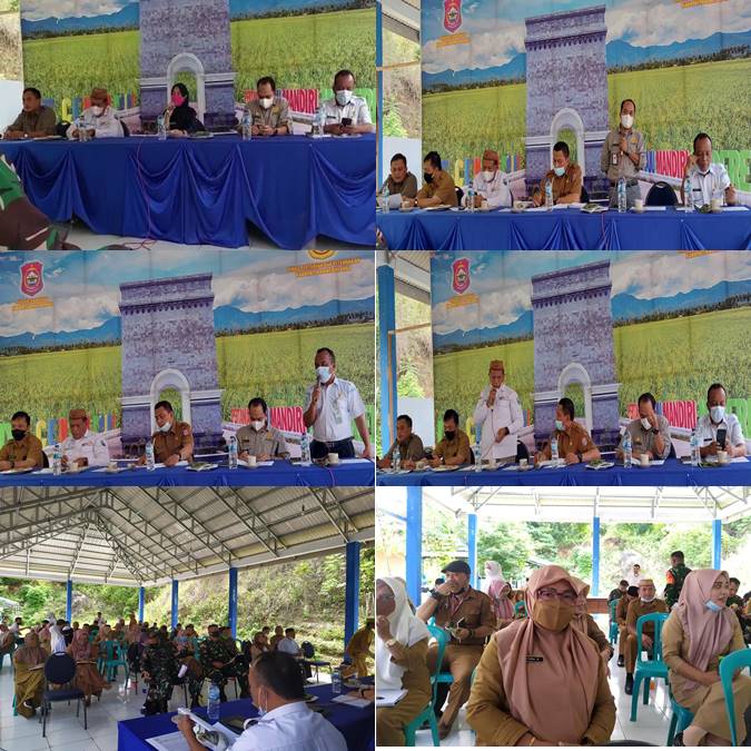 MUSYAWARAH HAMBUR TANAM PADI MUSIM TANAM II TAHUN 2021 IRIGASI LOMAYA DAN IRIGASI ALALE KABUPATEN BONE BOLANGO