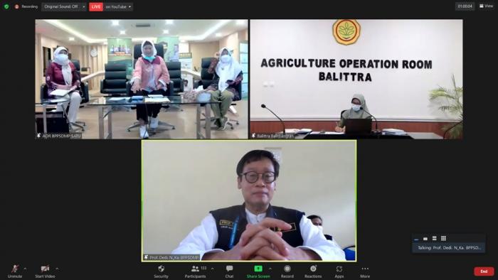 KEMENTAN DORONG PENINGKATAN PRODUKTIVITAS PANGAN MELALUI PENGELOLAAN LAHAN RAWA