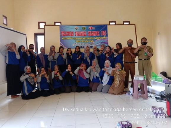 PELATIHAN DINAMIKA KELOMPOK(DK) PADA KELOMPOKTANI DESA TELAGA ITAR DENGAN SUMBER DANA ANGGARAN DANA DESA(ADD) DESA TELAGA ITAR BERSAMA TIM FASILITATOR KABUPATEN TABALONG