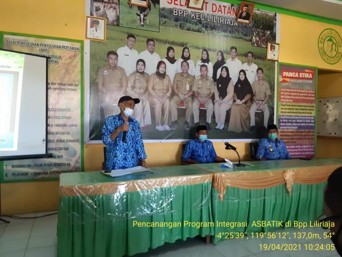 Pencanangan Program Asbatik (ase-bale-itik) Di Kabupaten Soppeng Provinsi Sulawesi Selatan