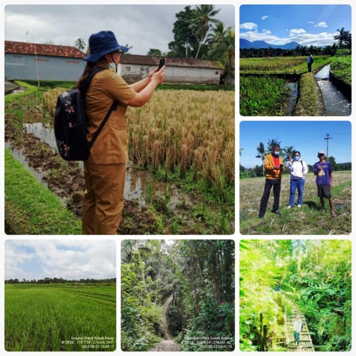 Groundcheck Berbasis Peta Kerja Kegiatan R-PLP2B Di Kecamatan Penebel