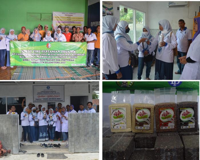 Studi Tiru Pertanian Organik oleh Petugas dan Penyuluh Kab. Bojonegoro ke Gapoktan Tawang Jaya Mulyo, Desa Ketawang, Kec. Purwoasri, Kab. Kediri 
