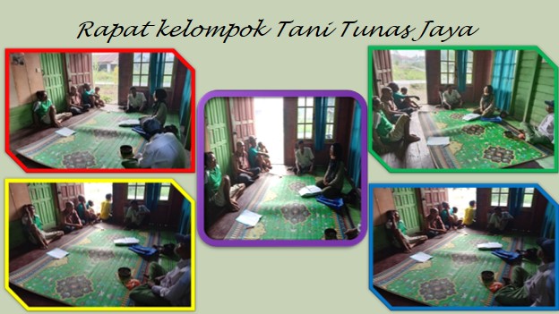 RAPAT KELOMPOK TANI TUNAS JAYA