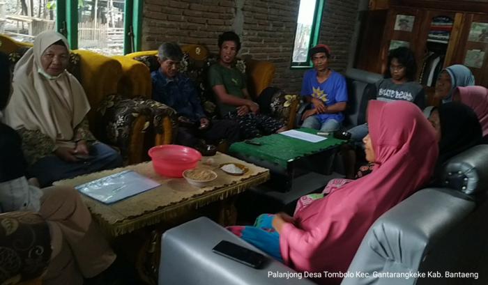 Demcar Seleksi Benih Padi di Kelompok Tani Palanjong, Desa Tombolo, Kec. Gantarangkeke, Kab. Bantaeng