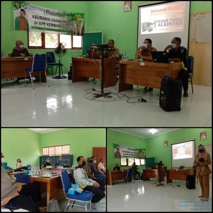 RAPAT KOORDINASI ALSINTAN DI BPP KEMBANG KUNING