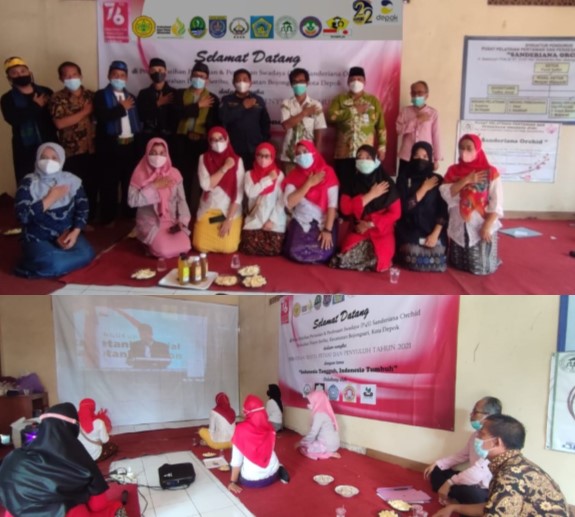 KTNA Kecamatan Bojongsari Gelar Nobar, Presiden RI Resmi Buka Pelatihan Sejuta Petani & Penyuluh