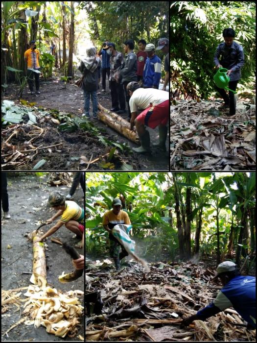 Pelatihan Pembuatan Pupuk Organik Bokashi Di Kelurahan Sekarputih