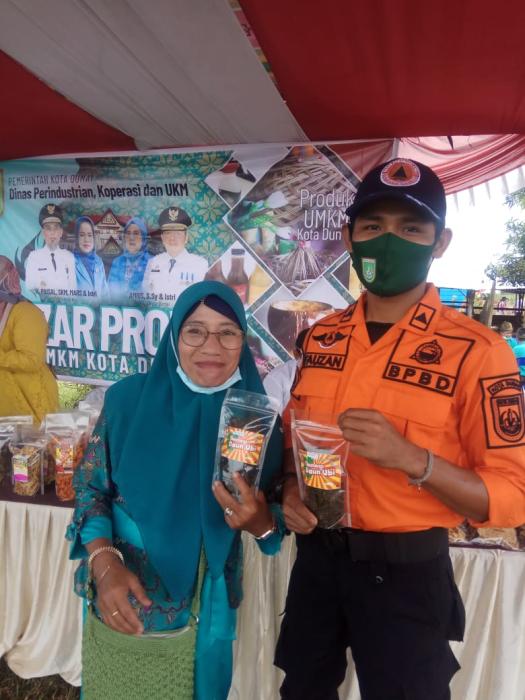 USAHA DENDENG DAUN UBI ERNAWATI POKTAN EDELWAIS KELURAHAN BUKIT TIMAH KECAMATAN DUMAI SELATAN