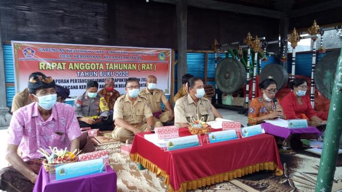 Rat Gapoktan Ayodya Pura  Desa Kerobokan Tahun Buku 2020