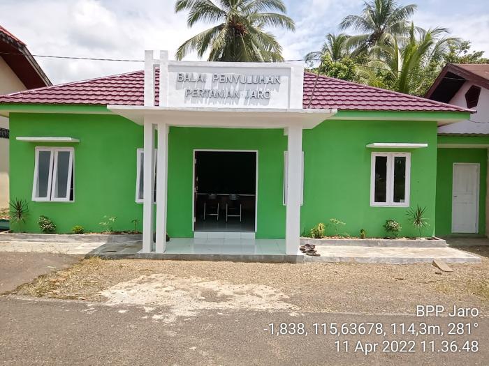 Hadirnya Kelembagaan Bpp Jaro Sebagai Pusat Pembangunan Pertanian Di Kecamatan Jaro