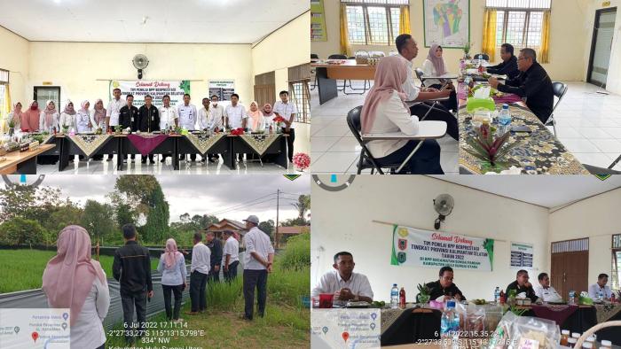 Penilaian BPP Berprestasi Tingkat Provinsi di BPP Kec. Sungai Pandan Kabupaten HSU