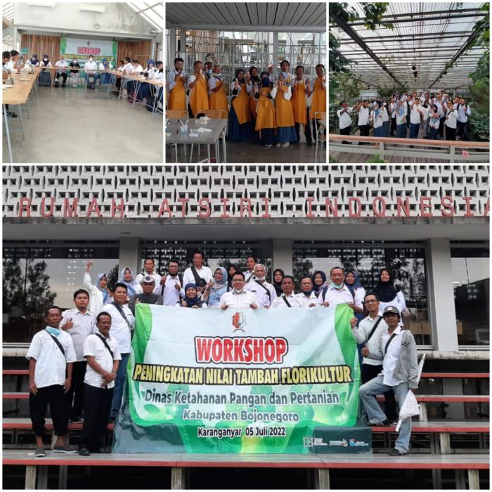 Workshop Petani Dan Penyuluh Pertanian Kab. Bojonegoro Ke Rumah Atsiri Indonesia