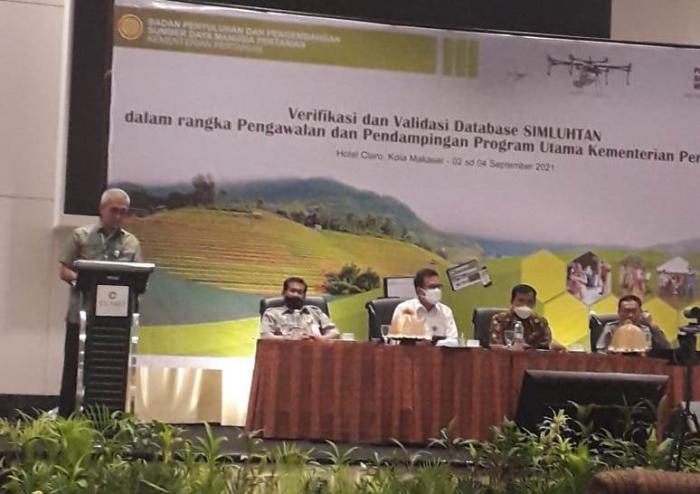 Verifikasi dan Validasi Database Simluhtan dalam Rangka Pengawalan dan Pendampingan Program Utama Kementerian Pertanian