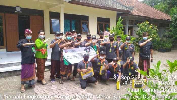 SL- BUDIDAYA RAMAH LINGKUNGAN PORANG DI POKTAN MEKAR SARI RAHAYU DS BENGKALA KECAMATAN KUBUTAMBAHAN KAB.BULELENG