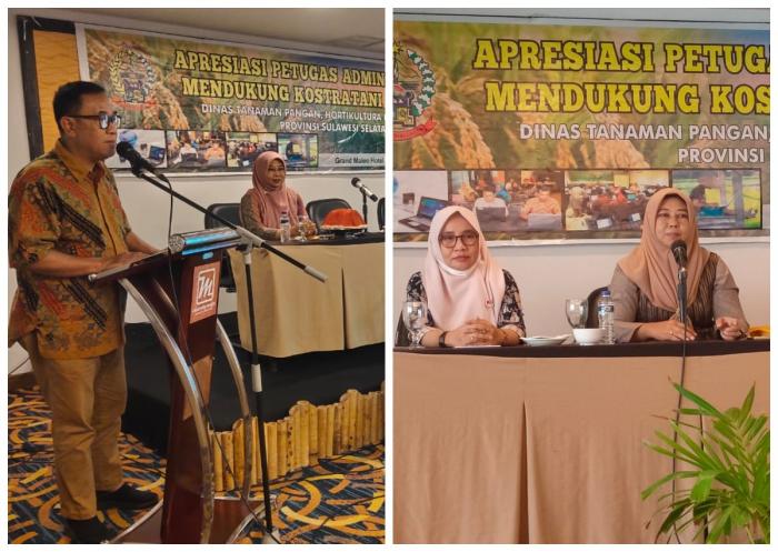 Apresiasi Petugas Admin Simluhtan Mendukung Kostratani Tahun 2020 sebagai Upaya Meningkatkan Kapasitas Admin Simluhtan se Sulawesi Selatan