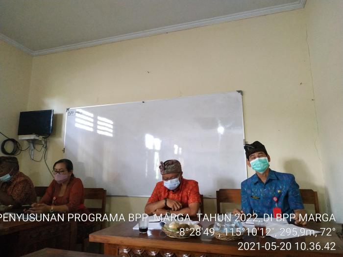 KONSEP PENYUSUNAN PROGRAMA BPP KECAMATAN MARGA TAHUN 2022