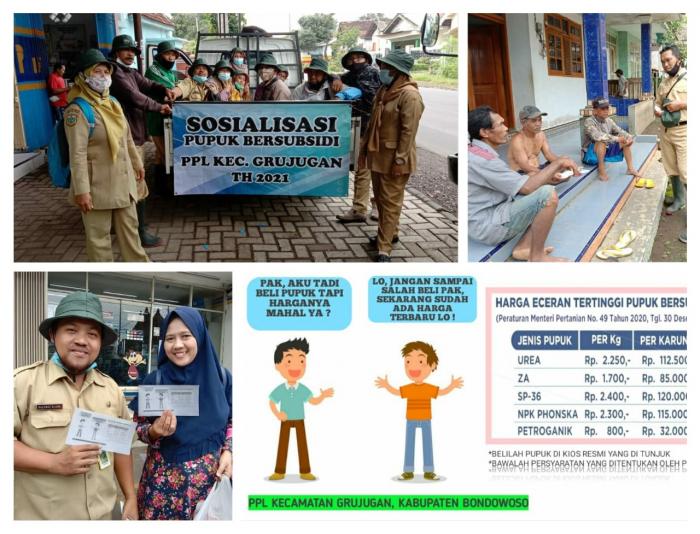 Penyuluh Pertanian Grujugan ambil langkah