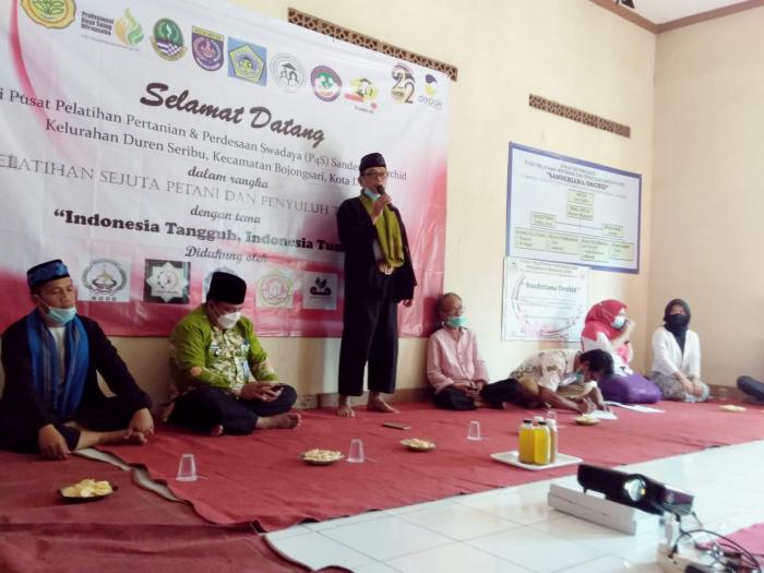 KOOD Kota Depok Beri Motivasi Peserta Pelatihan Sejuta Petani dan Penyuluh di Kecamatan Bojongsari