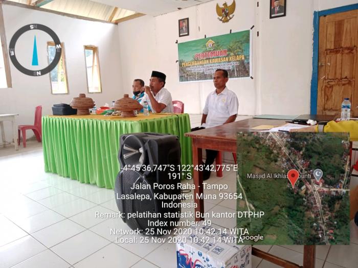 SOSIALISASI PENGEMBANGAN KOMODITAS KELAPA  DESA LABUNTI KECAMATAN LASALEPA