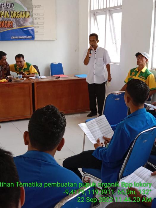 PELATIHAN TEMATIK BAGI PENYULUH DAN PETANI
